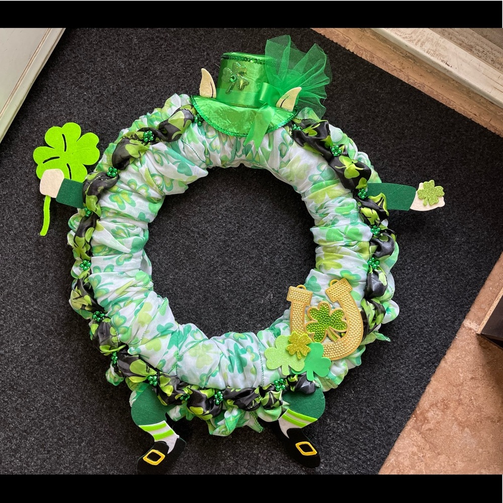 St. Patrick’s Day wreath